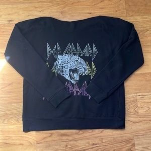 Def Leppard crewneck